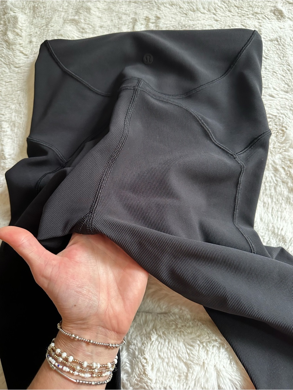 Lululemon Ribbed Contoured High Rise Crop - Picture 7 of 11